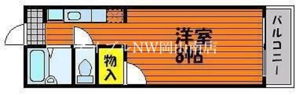 北長瀬駅 徒歩12分 1階の物件間取画像